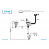 Sinks Twin 3 1/2