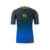 Karpos VAL DI DENTRO tričko Black/Indigo Bunting/Green Fluo Veľkosť: M