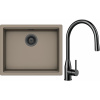 Set Schock S32-10 (drez Kiruna N-100L Twilight + batéria Kavus.120 Gunmetal brushed + komponenty Gunmetal brushed)
