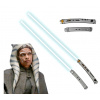 Pár světelných mečů AHSOKA TANO, plně kontaktní, multi-color