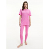 Dámsky vrchný pyžamový diel QS6756E - TO3 - Hollywood ružová - Calvin Klein XS růžova
