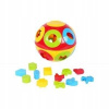 Teddies vkládačka míč plast průměr 17 cm v síťce
