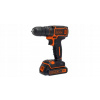 Skrutkovač Black+Decker akumulátorové napájanie 18 V BDCDC18