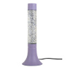 Fialová stolová lampa so skleneným tienidlom (výška 37,5 cm) Astro Glittler – Leitmotiv