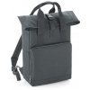 BagBase | BG118 Rolovací batoh s dvojitým držadlom_52.0118 Farba: graphite grey, Veľkosť: onesize