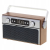 FM Retro Radio s Bluetooth 5.0 USB SD AUX Clock (FM Retro Radio s Bluetooth 5.0 USB SD AUX Clock)