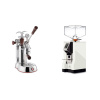 La Pavoni Esperto Abile + Eureka Mignon Perfetto, CR white