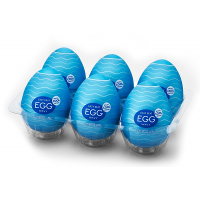 5000394 Set masturbátorov Tenga Egg Wavy II Cool Edition