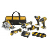 DeWALT Náradie - 11-dielna súprava AKU náradia, batérií a nabíjačky DCK608M3