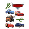 Výtlač CUKROVÁ HMOTA AUTA CARS VYSOKÁ KVALITA