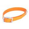 Firedog BioThane obojok Basic 25 mm 60-68 cm Glossy oranžový