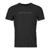 ORTOVOX triko 150 Cool Brand T-shirt Men's Black Raven XL