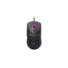 Canyon CND-SGM11B Puncher herná myš, drôtová, optická, 125/250/500/1000 dpi, 7 progr. tlač, Pixart, RGB podsviet., čier