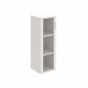 Hobis Policová skriňa Strong L, 40x115,2x40 cm, biela/biela