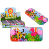 LEAN Toys Vodná hra Arcade Console Pink Flamingo Lemur Pad Circles