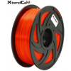 XtendLAN PETG filament 1,75mm průhledný 1kg oranžový