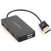 USB hub 2.0 s káblom, 4 porty, GEMBIRD UHB-U2P4-04