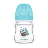 Canpol babies Antikoliková širokohrdlá lahev EXOTIC ANIMALS 120ml modrá