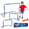 Veľká futbalová bránka pre deti, set 2v1 + lopta (FUTBALOVÁ BRANKA FUTBALOVÝ SET pre DETI VEĽKÝ alebo 2X MALÝ BRANKA)