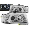 Predné svetlá Seat Ibiza, Cordoba, 1993-1998, Angel Eyes, chróm