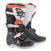 Detské čižmy Alpinestars Youth Boots Tech 7S Black Gray White Orange Fluo