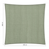 Lazy Momo Slnečný Štvorec shadow 6,0 x 6,0 m Farba: Moonstone zelená