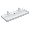 Villeroy & Boch Collaro nábytkové dvojumývadlo 120x47cm,prepad,2 otv. pre bat,Alp Biela C+ 4A33C401