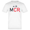 Tričko ADIDAS Manchester United FC, MCR, biele, bavlna Veľkosť: L