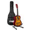 Max SoloArt Junior 3/4 štartovacia sada - Akustická detská gitara so stojanom a príslušenstvom - Sunburst