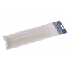 LEVIOR Viazacie pásky 250x4.8mm 50ks biela 23858.01