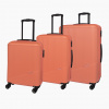 Travelite BALI Sada 3 kufrov 55/67/77cm Oranžová Coral