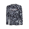 SAVAGE GEAR - Tričko Night UV Long Sleeve T-Shirt veľ. M Black Waterprint