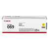 CANON CRG-069 Laserový toner do i-SENSYS LBP 673Cdw tlačiarní, CANON, žltá, 1,9k