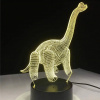 3Dmix 3DL-SL045 – 3D LED nočná lampa - Diplodokus (Solar)