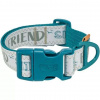 TRIXIE BE NORDIC obojek extra široký, petrolejová M-L: 40-60 cm/ 38 mm