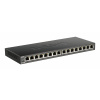 D-Link DGS-1016S 16-Port 10/100/1000Mbps Unmanaged Gigabit Ethernet Switch (DGS-1016S/E)