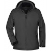 James&Nicholson Dámska zimná bunda JN1053 Black XL