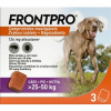 FRONTPRO L 136 mg žuvacie tablety pre psy >25–50 kg, 3 tbl. (ako Nexgard)
