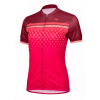 Dámsky letný cyklistický dres ETAPE DIAMOND, bordeaux/ružová Veľkosť: S