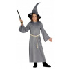 Kostým pre chlapca- Shood Costum pre chlapca, múdry muž na 10-12 rokov (Kostým pre deti Gandalf Zaklínač 145-158 cm)