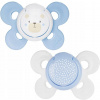 Chicco Physio Comfort silikon chlapec bodky/mýval 2 ks V000909