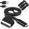 Adaptérový kábel prevodník z Euro Scart na HDMI