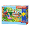 CASTORLAND Puzzle Janko a Marienka 60 dielikov