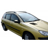 Deflektory okien pre PEUGEOT 206 5D (+OT) COMBI SW 1998-2012 4ks (predné + zadné)
