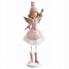 Anjel textil s flitrami 20cm PINK