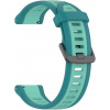 Silikónový remienok Ricardo 22mm (Garmin Venu 3, Forerunner 265, Vívoactive 4 aj.), modrý, Quick Release
