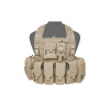 Chest Rig 901 Elite Ops, Warrior, s uzavřenými sumkami M4, coyote