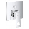 Grohe Eurocube - Batéria pod omietku na 3 spotrebiče, chróm 24094000