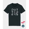 Outriders udržitelné ekologické tričko Stacked logo AB110002
