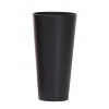 kvetináč 25cm TUBUS SLIM DTUS250-S433 antracit plastový PROSPERPLAST